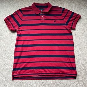 Aeropostale Striped Polo Shirt